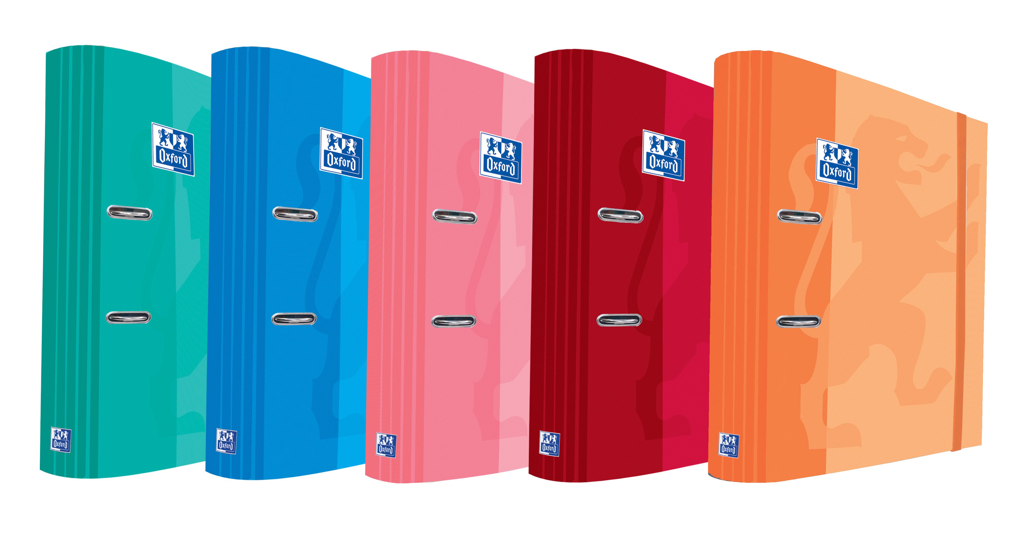 Oxford Classic Archivador Palanca A4 70mm Surtido 5 colores Tendencia