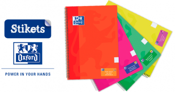 Oxford & STIKETS: las etiquetas más resistentes para identificar los cuadernos stikets-oxford-etiquetas-cuadernos