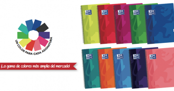 El cuaderno espiral con más colores para elegir y organizar cuadernos-colores-espiral