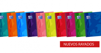 Elige para tus alumnos el tipo de cuaderno, color y rayado que prefieras cuadernos-rayados-colores-oxford