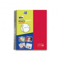 OXFORD SCHOOL CLASSIC WRITE&ERASE Tapa Extradura Europeanbook 4 con pizarra blanca extraíble 5x5 120 hojas SCRIBZEE