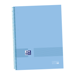 OXFORD & YOU A4+ Tapa Extradura Europeanbook 1 5X5 80 Hojas PERIWINKLE BLUE SCRIBZEE