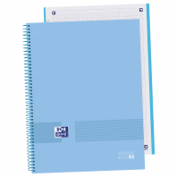 OXFORD & YOU A4+ Tapa Extradura Europeanbook 1 5X5 80 Hojas PERIWINKLE BLUE SCRIBZEE