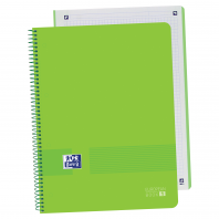 OXFORD LIVE&GO A4+ Tapa de Plástico Europeanbook 1 5X5 80 Hojas VERDE SCRIBZEE