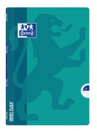 Libreta grapada tapa plástico OPENFLEX A4 Seyés con margen