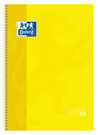 OXFORD SCHOOL CLASSIC A4+ Tapa Extradura Europeanbook 1 5x5 80 Hojas AMARILLO SCRIBZEE