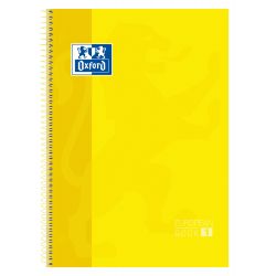 OXFORD SCHOOL CLASSIC A4+ Tapa Extradura Europeanbook 1 5x5 80 Hojas AMARILLO SCRIBZEE