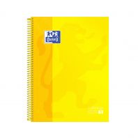 OXFORD SCHOOL CLASSIC A4+ Tapa Extradura Europeanbook 1 5x5 80 Hojas AMARILLO SCRIBZEE