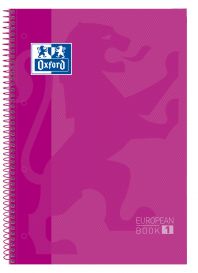 OXFORD SCHOOL CLASSIC A4+ Tapa Extradura Europeanbook 1 5X5 80 Hojas FUCSIA SCRIBZEE