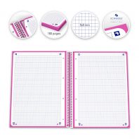 OXFORD SCHOOL CLASSIC A4+ Tapa Extradura Europeanbook 1 5X5 80 Hojas FUCSIA SCRIBZEE