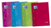 OXFORD SCHOOL CLASSIC A5+ Tapa Extradura Europeanbook 4 50% HOJAS GRATIS 5x5 120 Hojas colores vivos SCRIBZEE