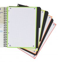 OXFORD SCHOOL CLASSIC A4+ Tapa Extradura Europeanbook 4 con separadores 50% Hojas gratis 5x5 120 Hojas surtido SCRIBZEE