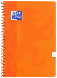 OXFORD SCHOOL CLASSIC PACK 5 Cuadernos Espiral Fº Tapa de Plástico 4x4 con margen 80 Hojas Promoción 10% COLORES TENDENCIA