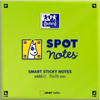 OXFORD Spot Notes 7,5x7,5 cm notas adhesivas Liso 450 Hojas colores surtidos compatible con SCRIBZEE®