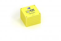 OXFORD Spot Notes 7,5x7,5 cm notas adhesivas Liso 80 Hojas por bloc amarillo pack de 6 blocs compatible con SCRIBZEE®