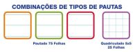 OXFORD SCHOOL LAGOON A4+ Tapa Plástico Europeanbook 4 Multidisciplinas Pautado (75 Hojas) + 5x5 (25 Hojas) 100 Hojas SURTIDO