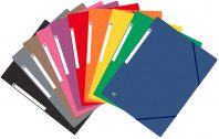 OXFORD Top File+ carpeta de gomas 3 solapas COLORES VIVOS