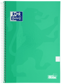 OXFORD SCHOOL CLASSIC WRITE&ERASE PACK 4+1 Fº Cuaderno Espiral Tapa Extradura 4X4 con margen 80 Hojas COLORES TENDENCIA