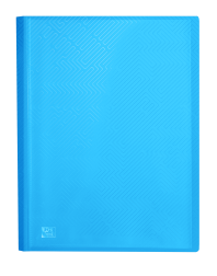 OXFORD URBAN A4 Tapa de Plástico Translúcido Carpeta de Fundas Soldadas 20 Fundas Surtido