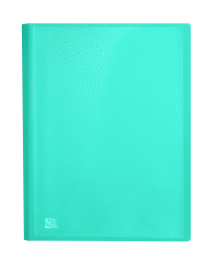 OXFORD URBAN A4 Tapa de Plástico Translúcido Carpeta de Fundas Soldadas 20 Fundas Surtido