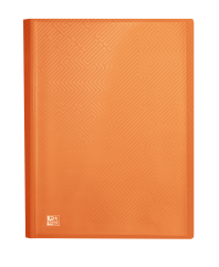 OXFORD URBAN A4 Tapa de Plástico Translúcido Carpeta de Fundas Soldadas 20 Fundas Surtido