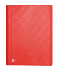 OXFORD URBAN A4 Tapa de Plástico Translúcido Carpeta de Fundas Soldadas 20 Fundas Surtido