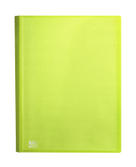 OXFORD URBAN A4 Tapa de Plástico Translúcido Carpeta de Fundas Soldadas 40 Fundas Surtido