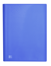 OXFORD URBAN A4 Tapa de Plástico Translúcido Carpeta de Fundas Soldadas 40 Fundas Surtido