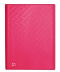 OXFORD URBAN A4 Tapa de Plástico Translúcido Carpeta de Fundas Soldadas 40 Fundas Surtido