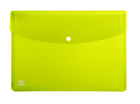 OXFORD URBAN A5 Plástico Rígido Translúcido Sobre Broche Surtido