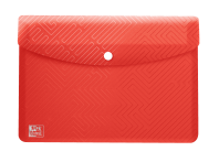 OXFORD URBAN A6 Plástico Rígido Translúcido Sobre Broche Surtido