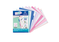 OXFORD STRONGLINE A4 Separadores 5 posiciones colores pastel 4 taladros plástico opaco 500 micras