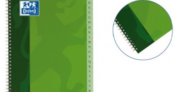 Libretas con índices alfabéticos para una buena organización VERDE