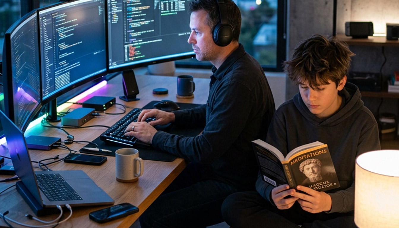 Qué estudian los hijos de los dueños de la IA